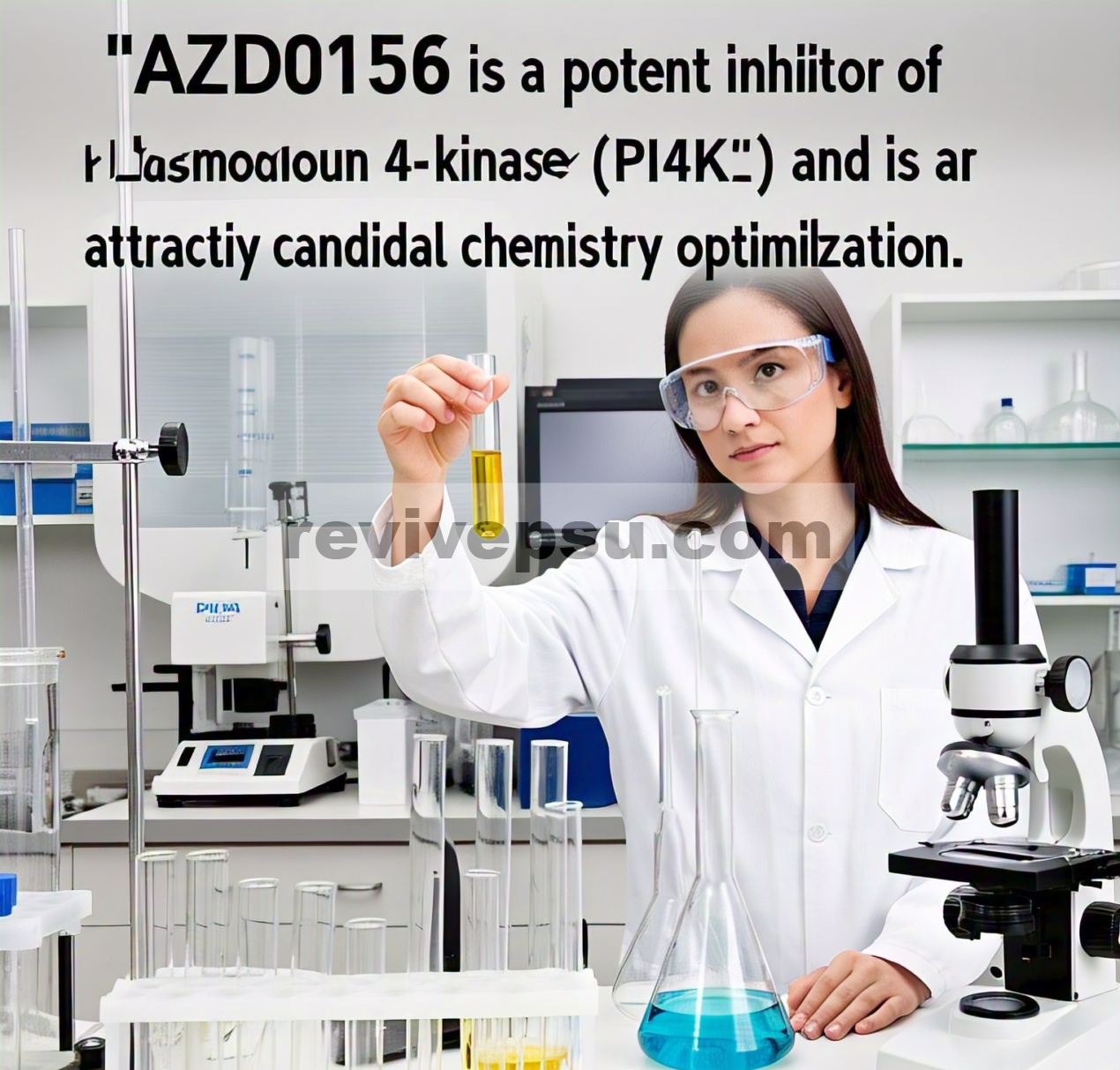 Inhibitor ATM Kinase AZD0156 adalah Inhibitor Poten Plasmodium Phosphatidylinositol 4-Kinase (PI4Kβ) dan merupakan Kandidat Menarik untuk Optimalisasi Kimia Medis…