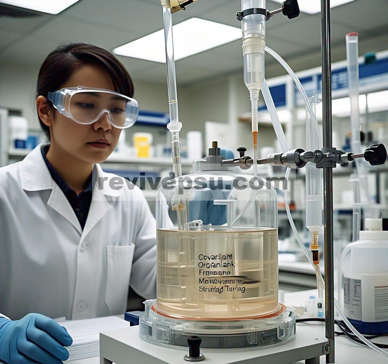 Membran Kerangka Organik Kovalen Terstruktur Turing untuk Pemisahan Peptida yang Cepat dan Tepat