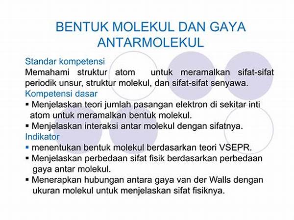 Gaya Antarmolekul