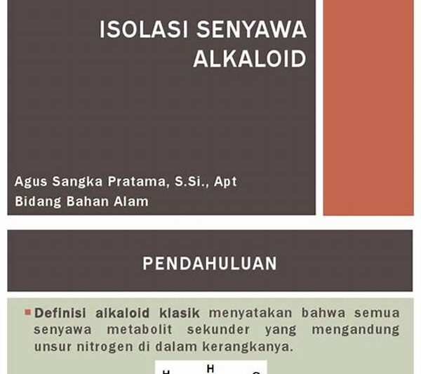 Isolasi Senyawa Organik
