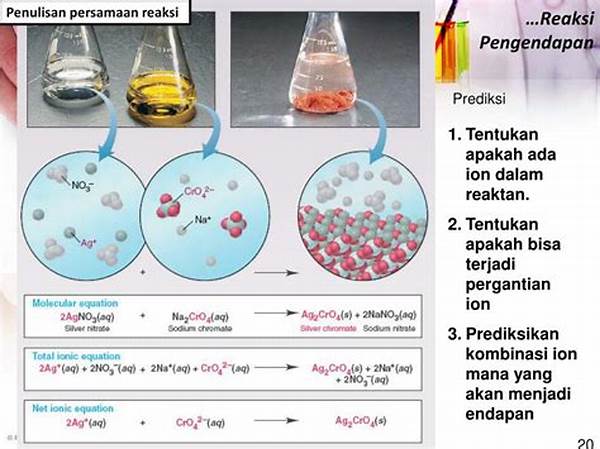 Reaksi Pengendapan