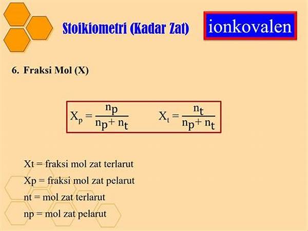 Fraksi Mol