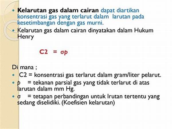 Kelarutan Gas Dalam Cairan