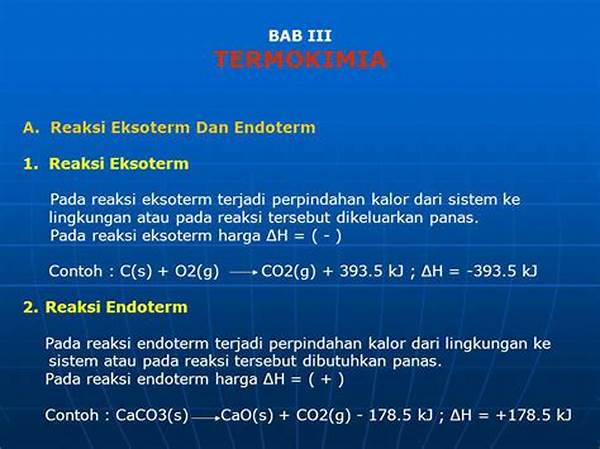 Reaksi Endoterm