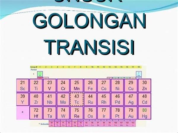 Unsur Transisi