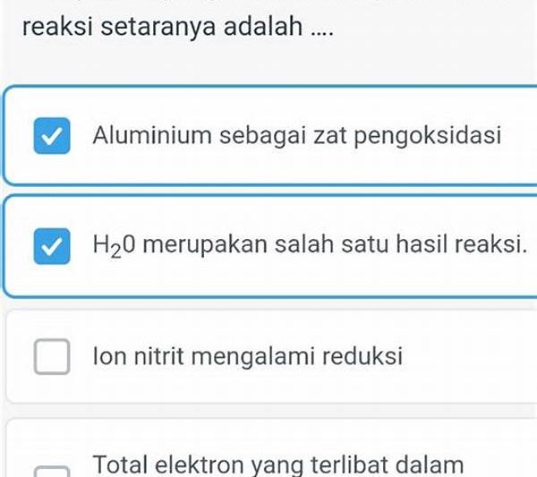 Reaksi Redoks Dalam Larutan Basa